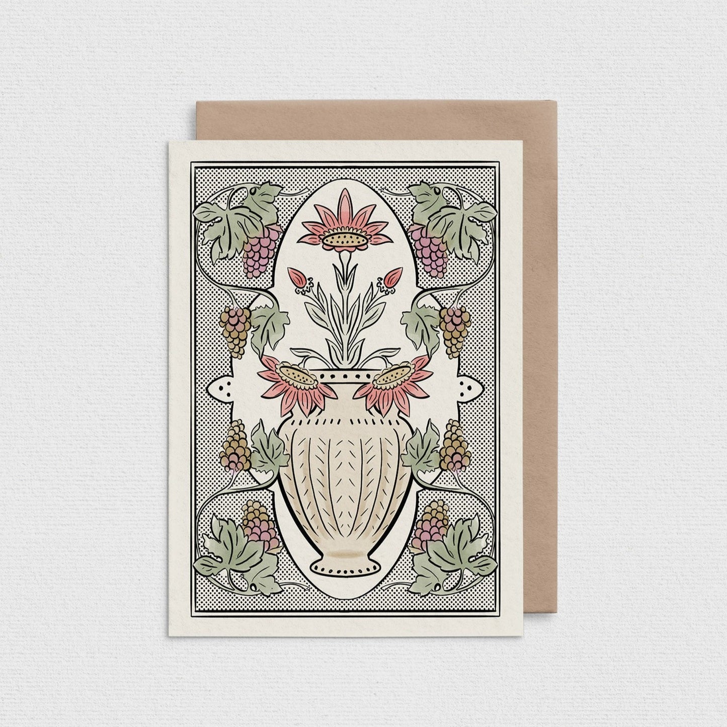 Harvest Bouquet Greeting Card GR11