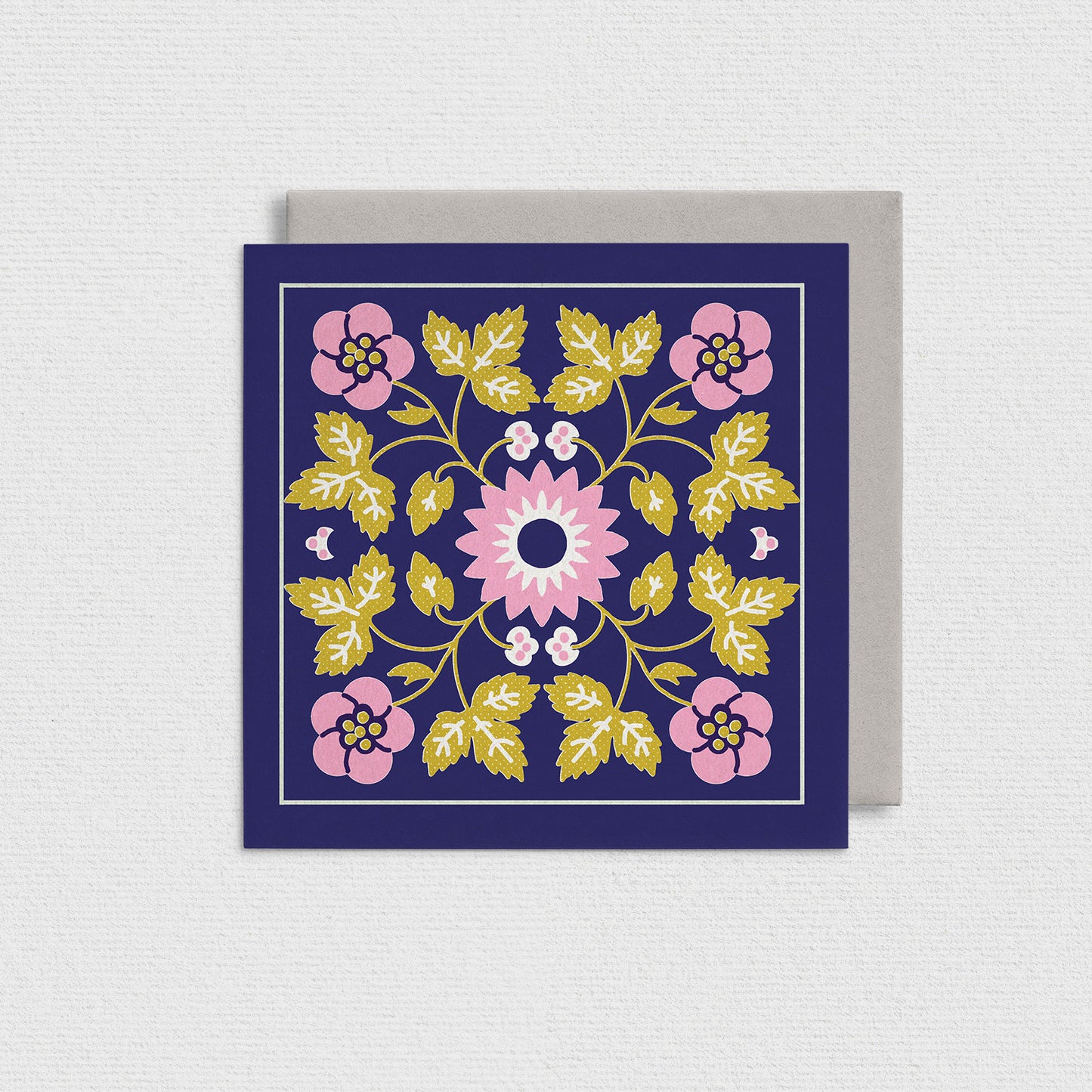 Jewel Garden Greeting Card T202