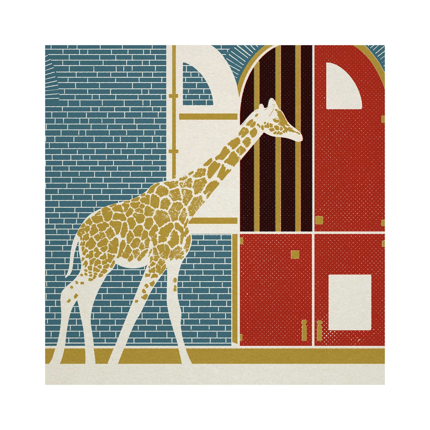 London Zoo Print