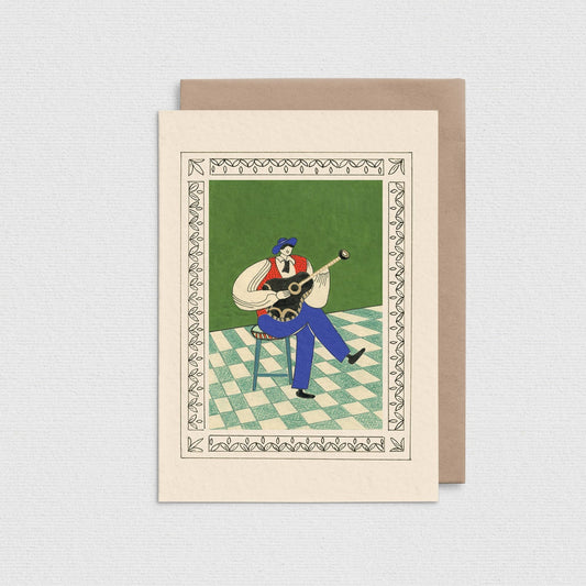 Music Maker Greeting Card ST105