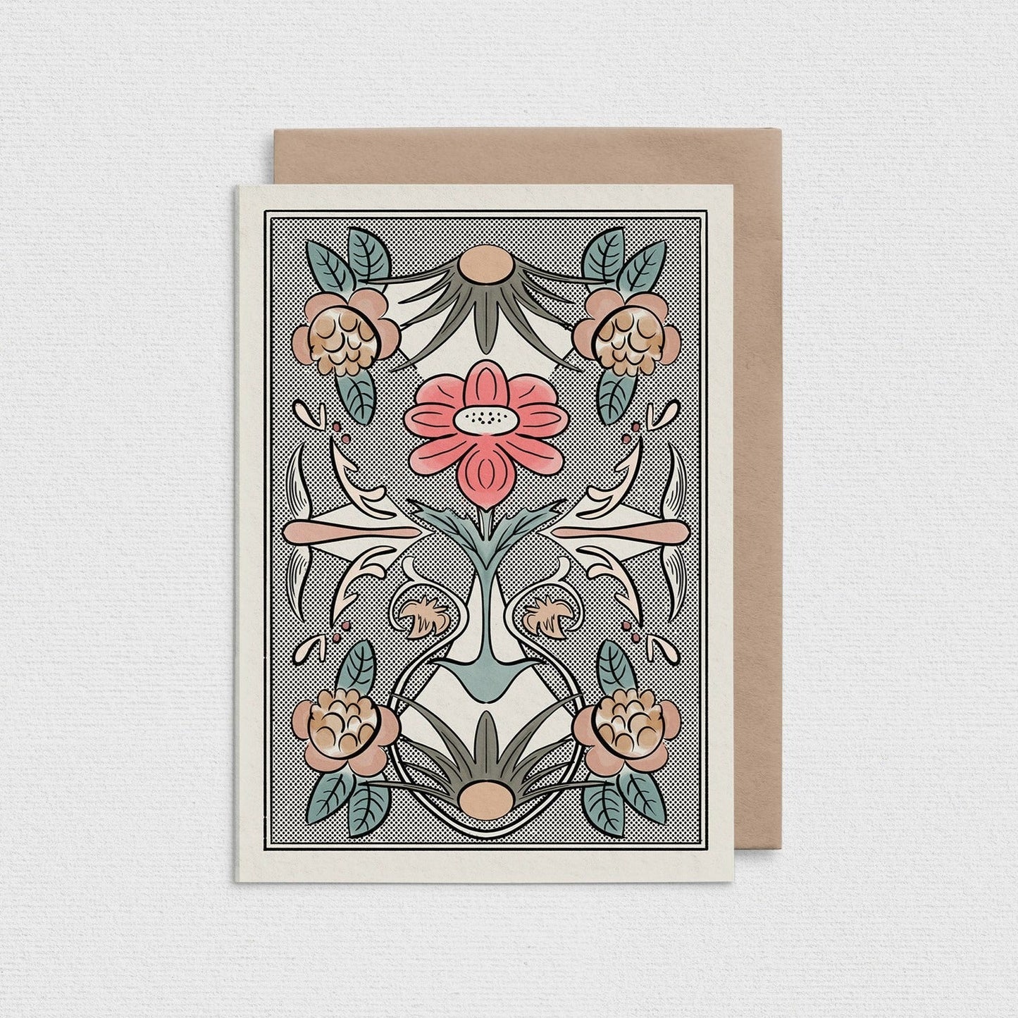 Rose Garden Greeting Card GR05-B2B