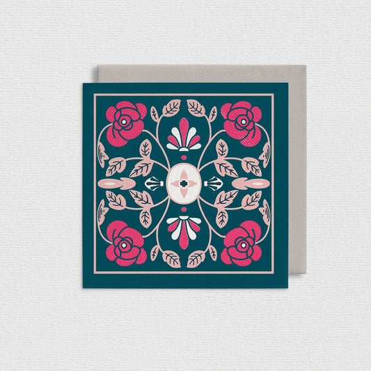 Roses in Bloom Greeting Card T204-B2B