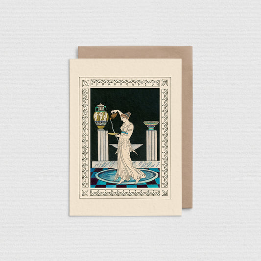 Water Nymph Greeting Card ST106