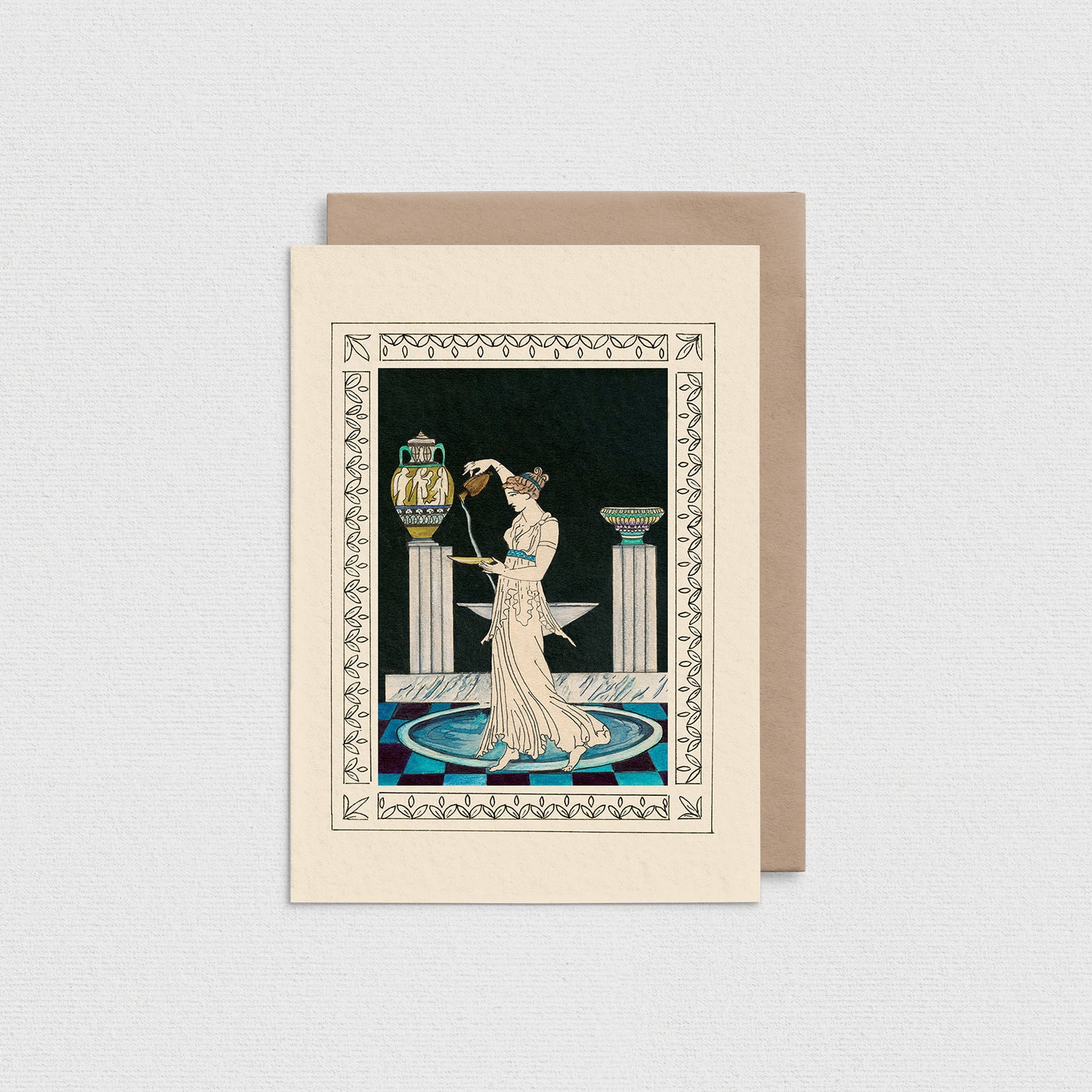 Water Nymph Greeting Card ST106-B2B
