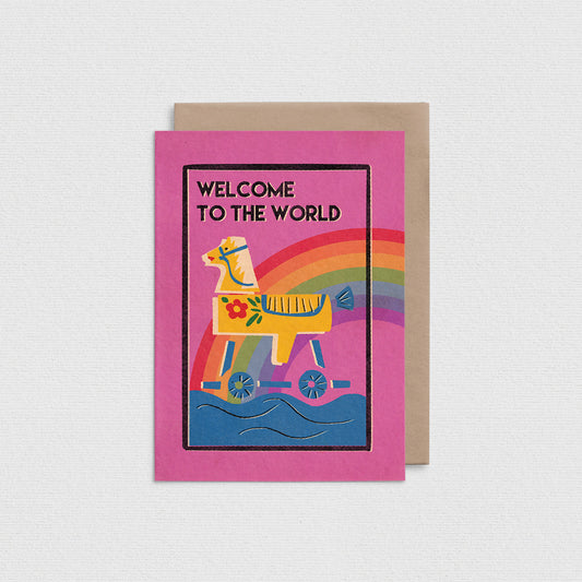 Welcome to the World Greeting Card OCA3