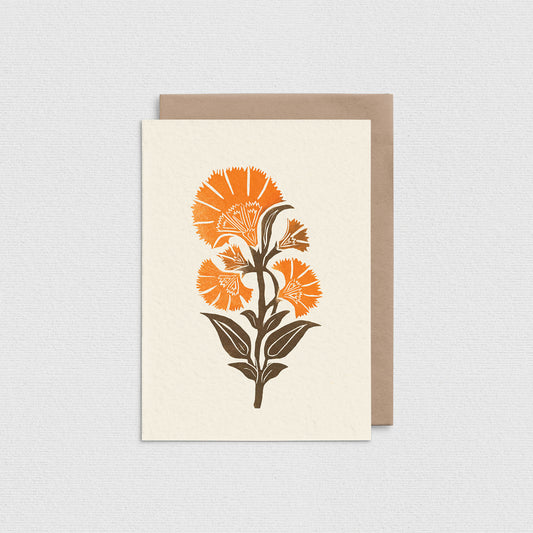 Carnation Greeting Card L107