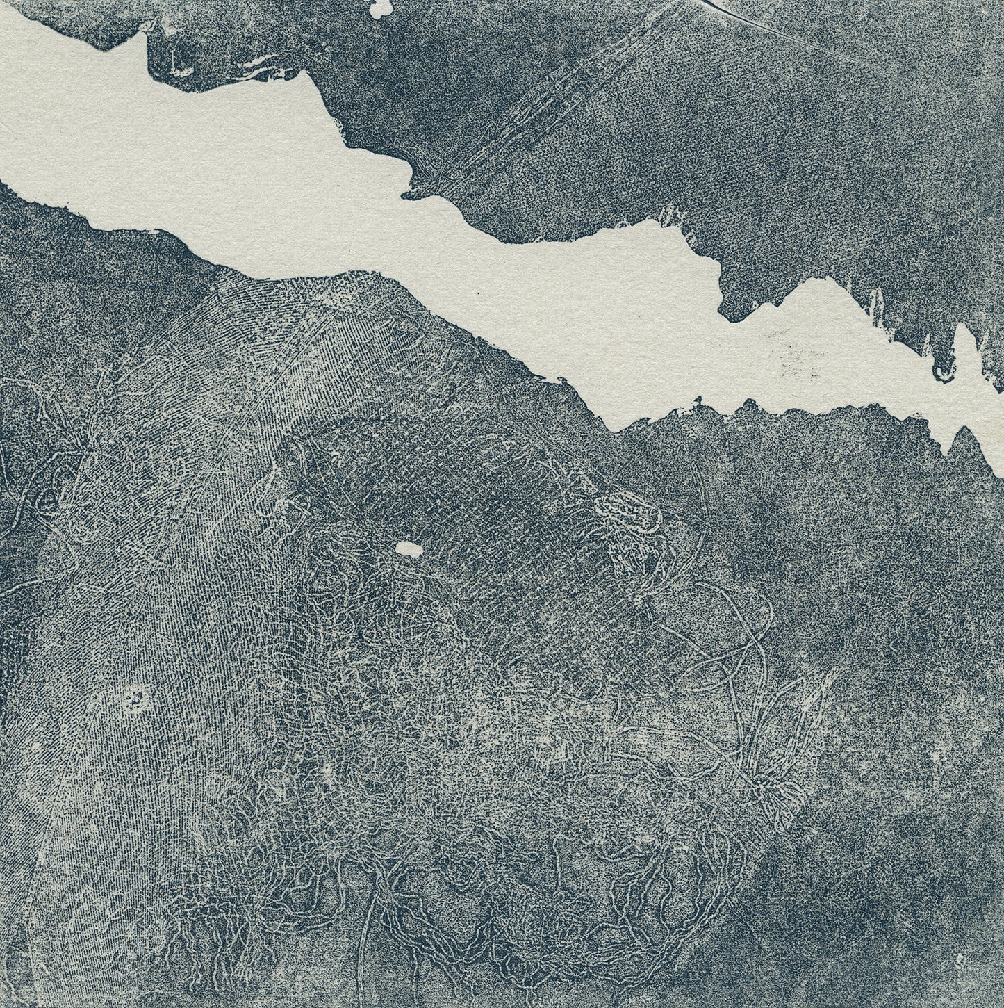 Riverbed Low Tide Print