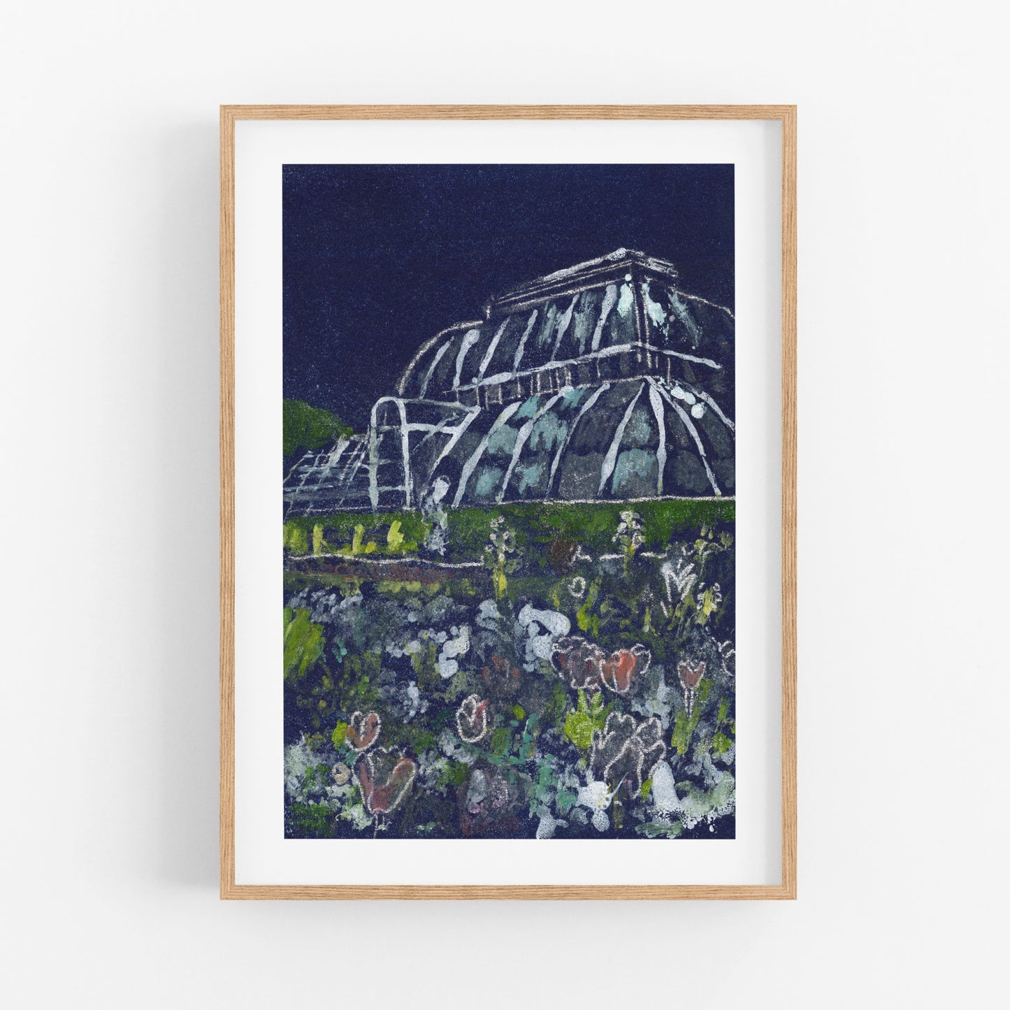 Summer at Kew Gardens Print