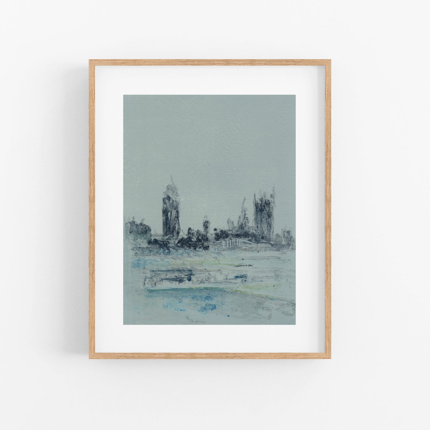 London Parliament View Print