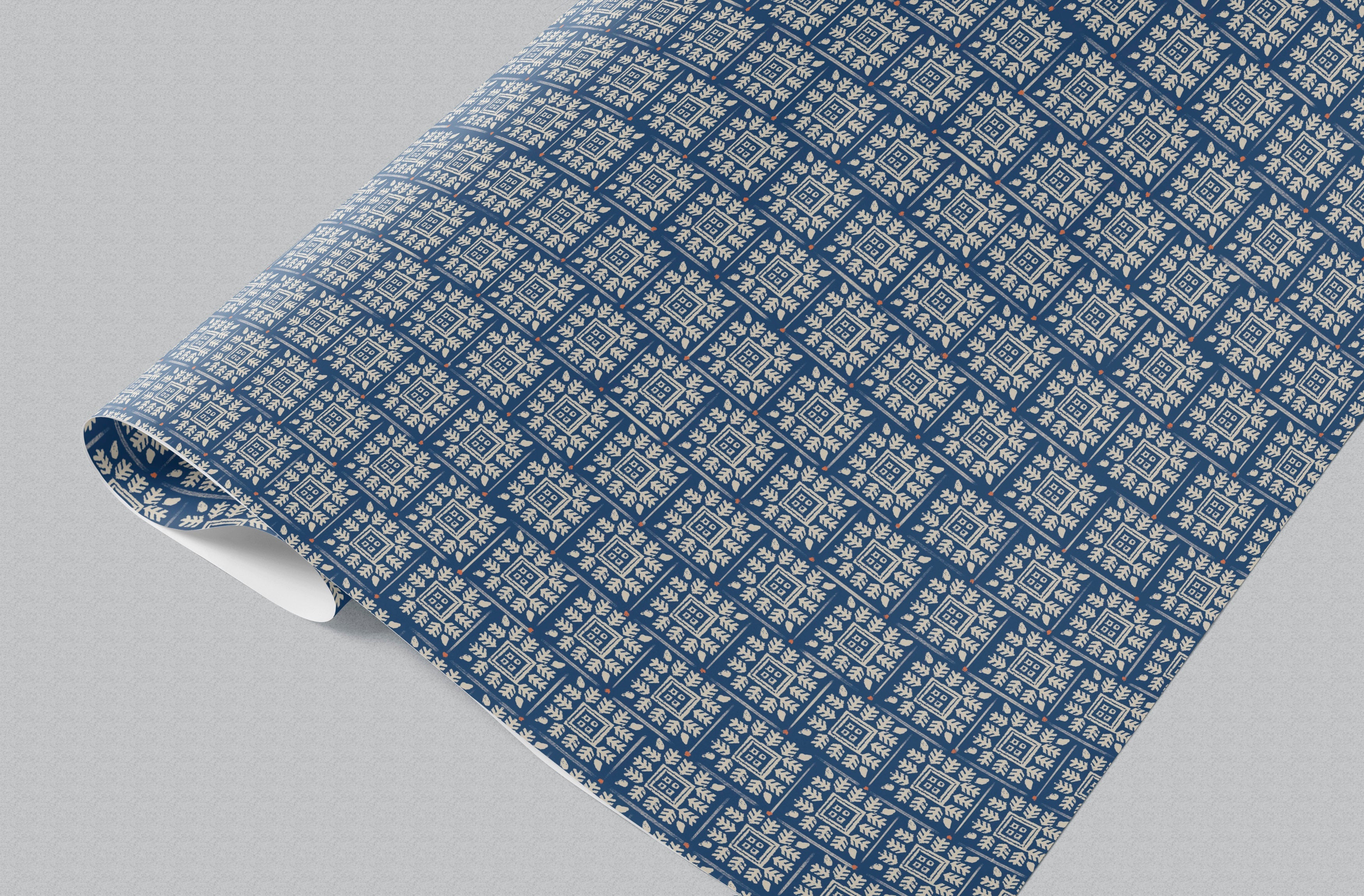 Aegean Fringe Wrapping Paper GWM103-B2B