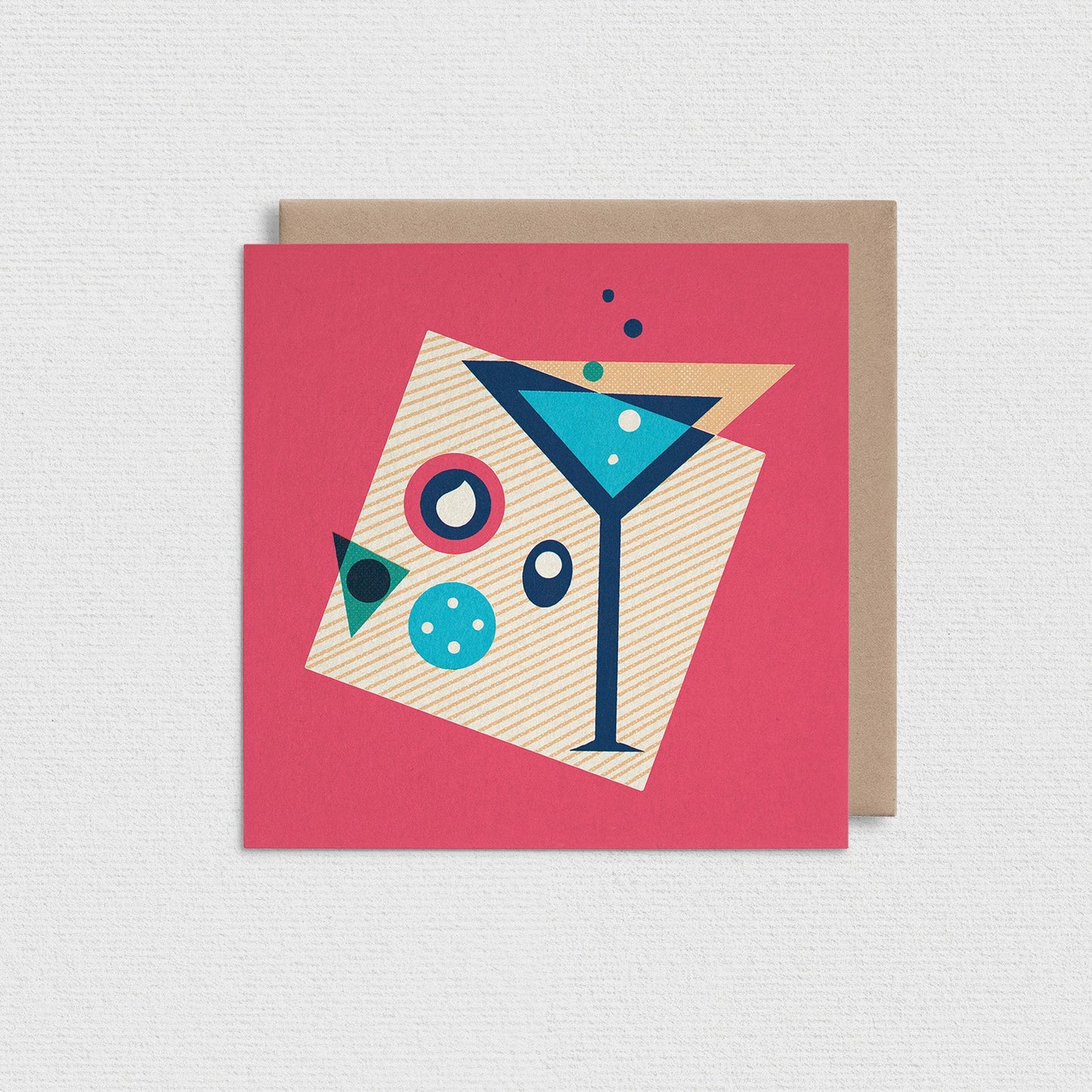 Cocktail Greeting Card F302
