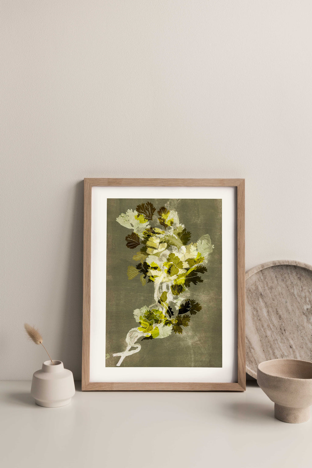 Coriander Herb Print