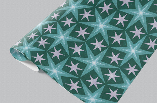 Green Star Wrapping Paper GWM111-B2B