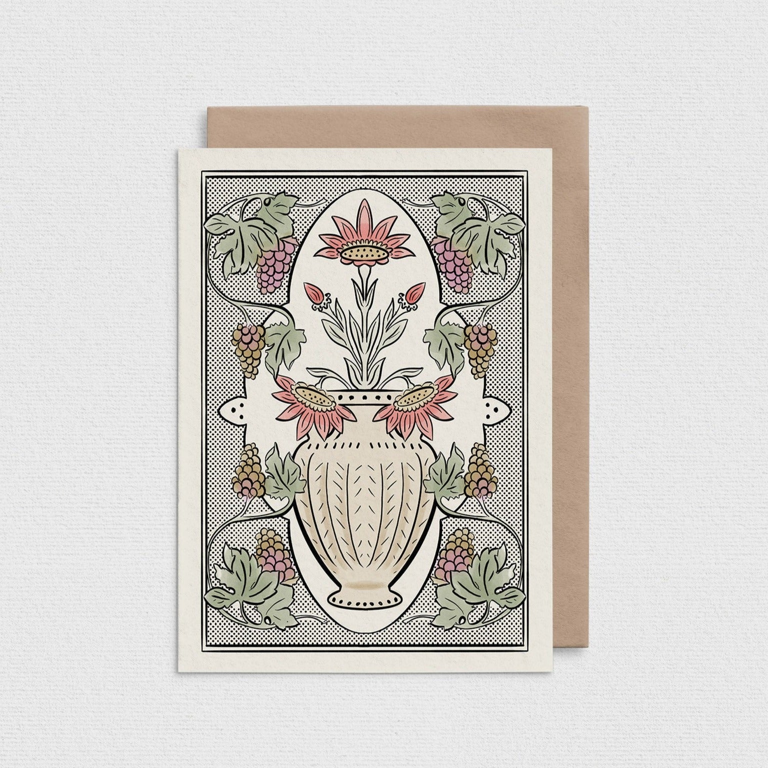 Harvest Bouquet Greeting Card GR11