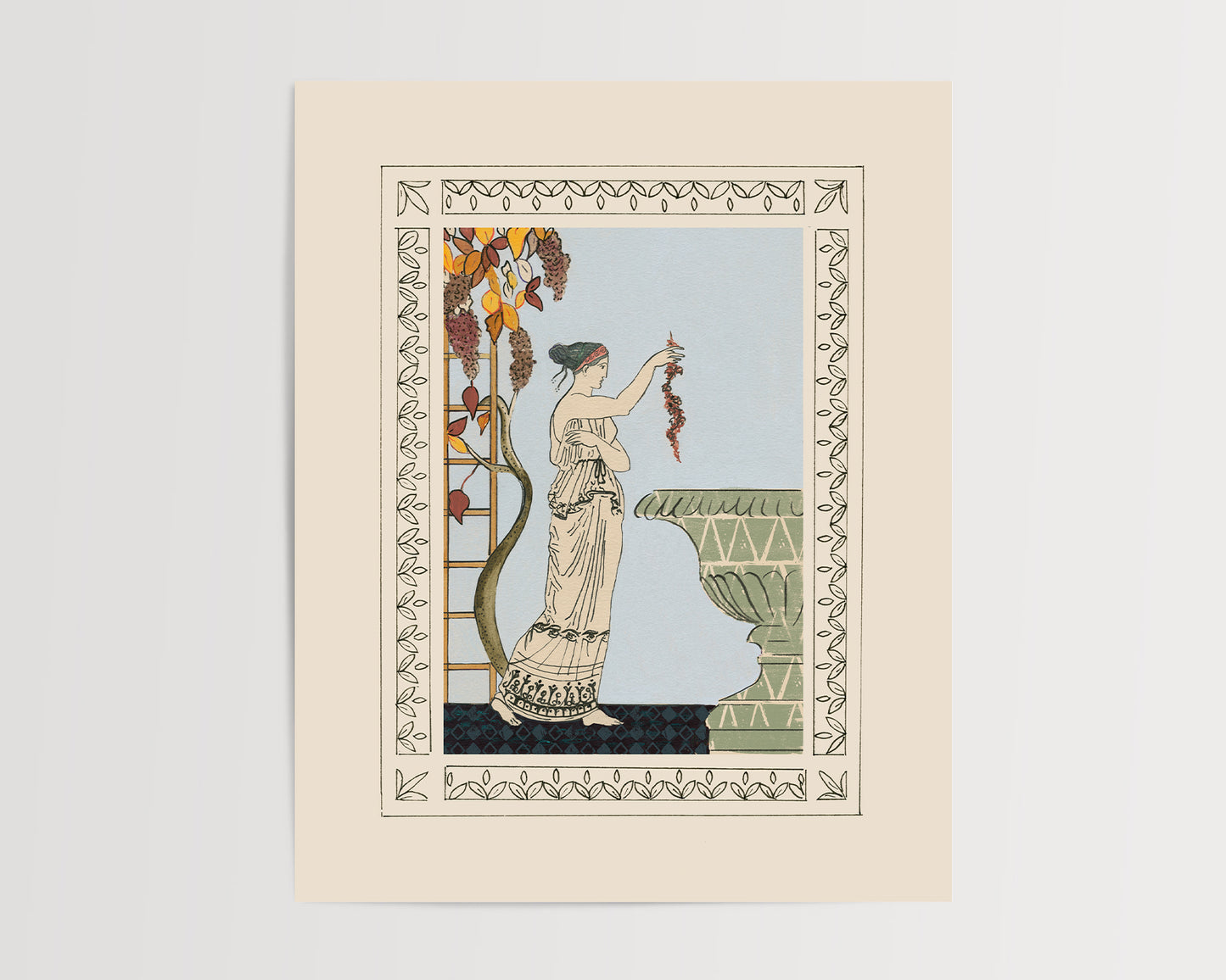 The Harvest Nymph Print