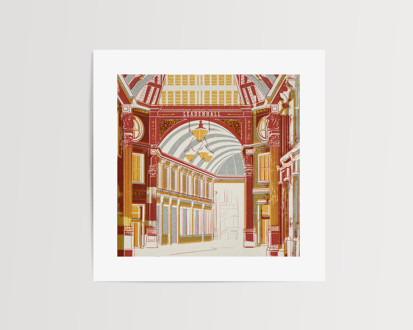 Leadenhall Market Print