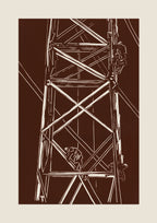 Pylon Painting Print