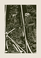 On the Track Print