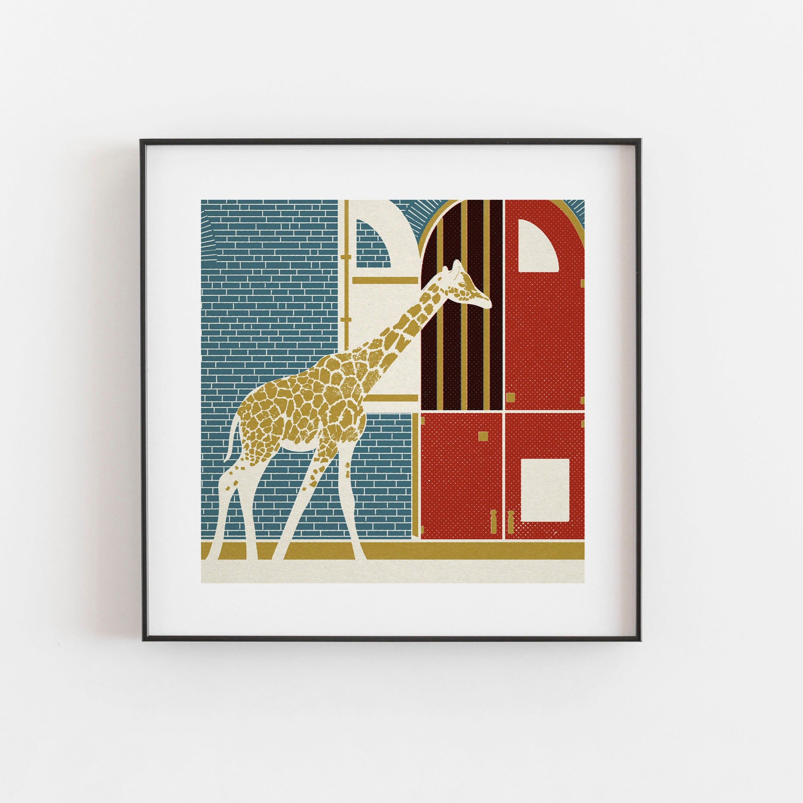 London Zoo Print