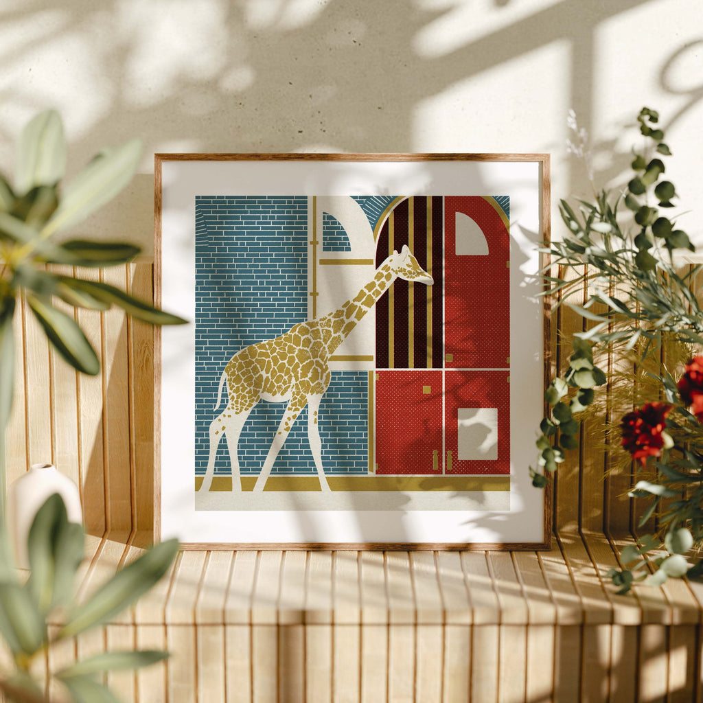 London Zoo Print