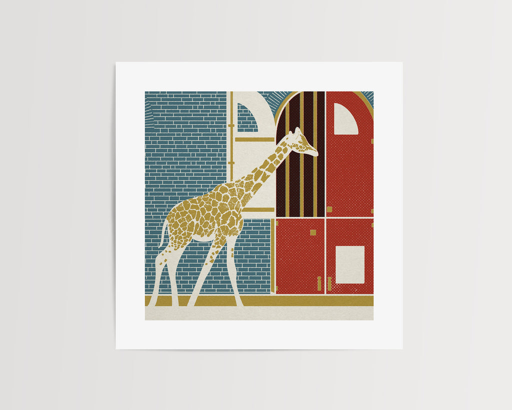 London Zoo Print