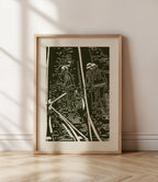 On the Track Print