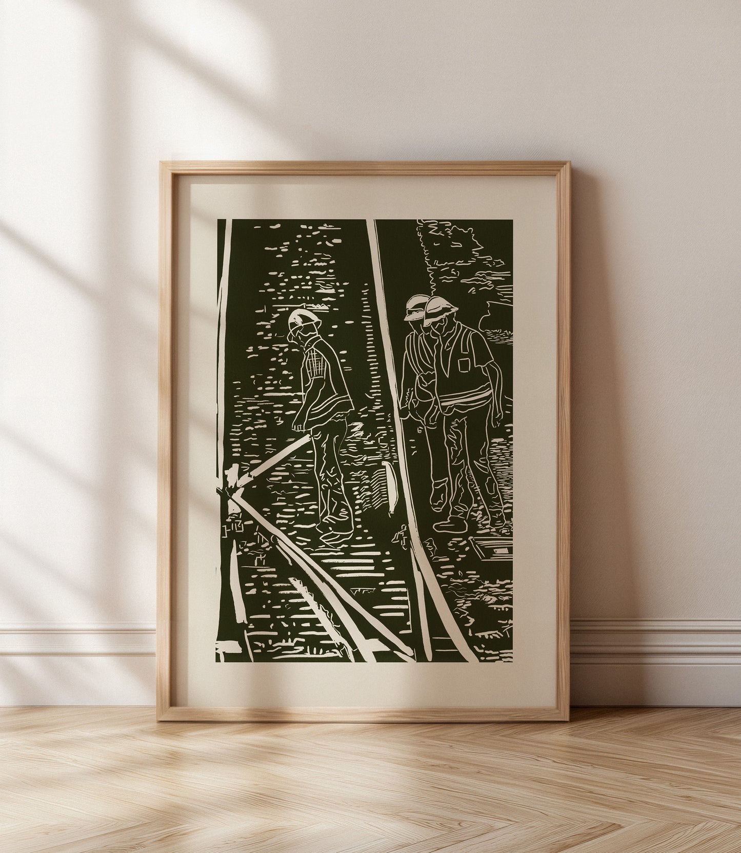On the Track Print