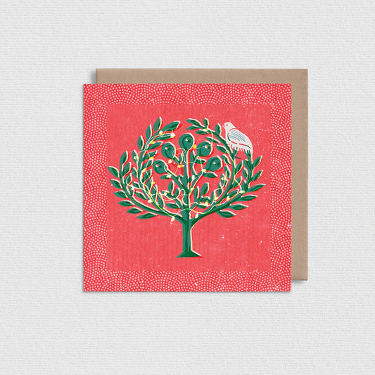 Partridge and a Mango Tree Card T211