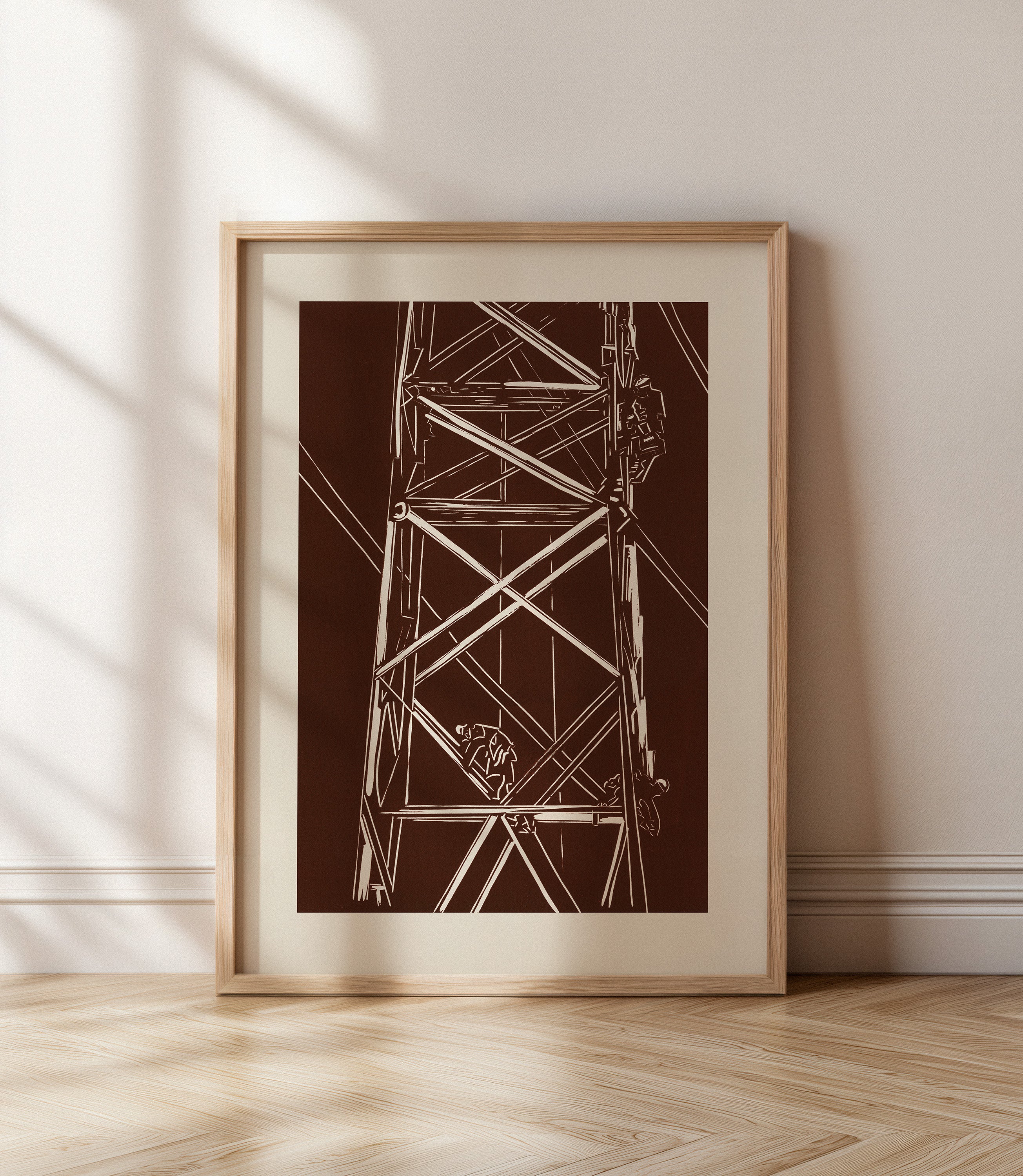 Pylon Painting Print