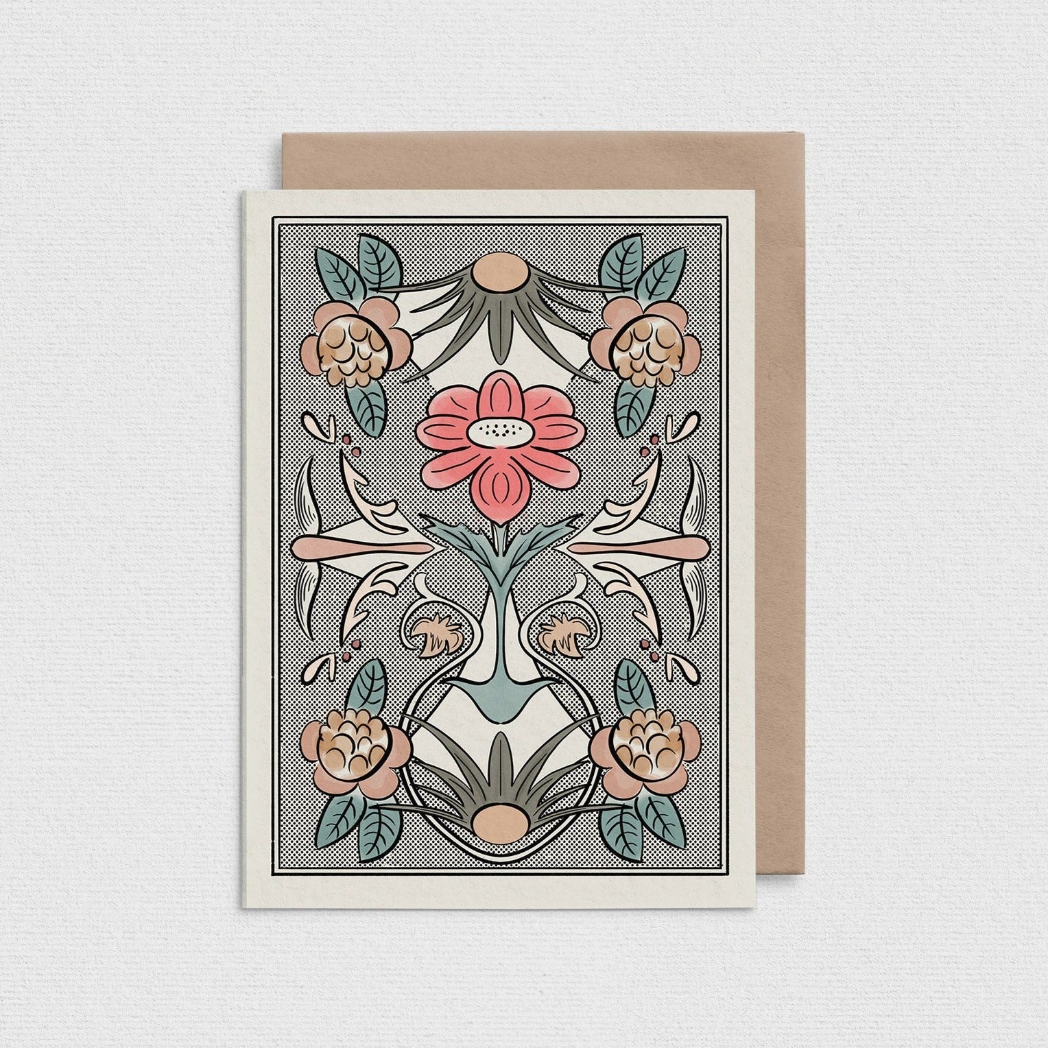 Rose Garden Greeting Card GR05-B2B