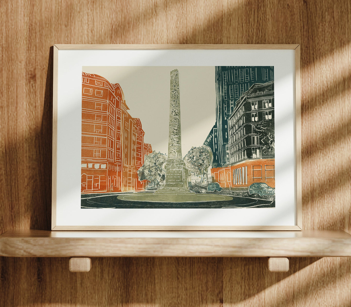 St George's Circus, London Print