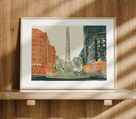 St George's Circus, London Print