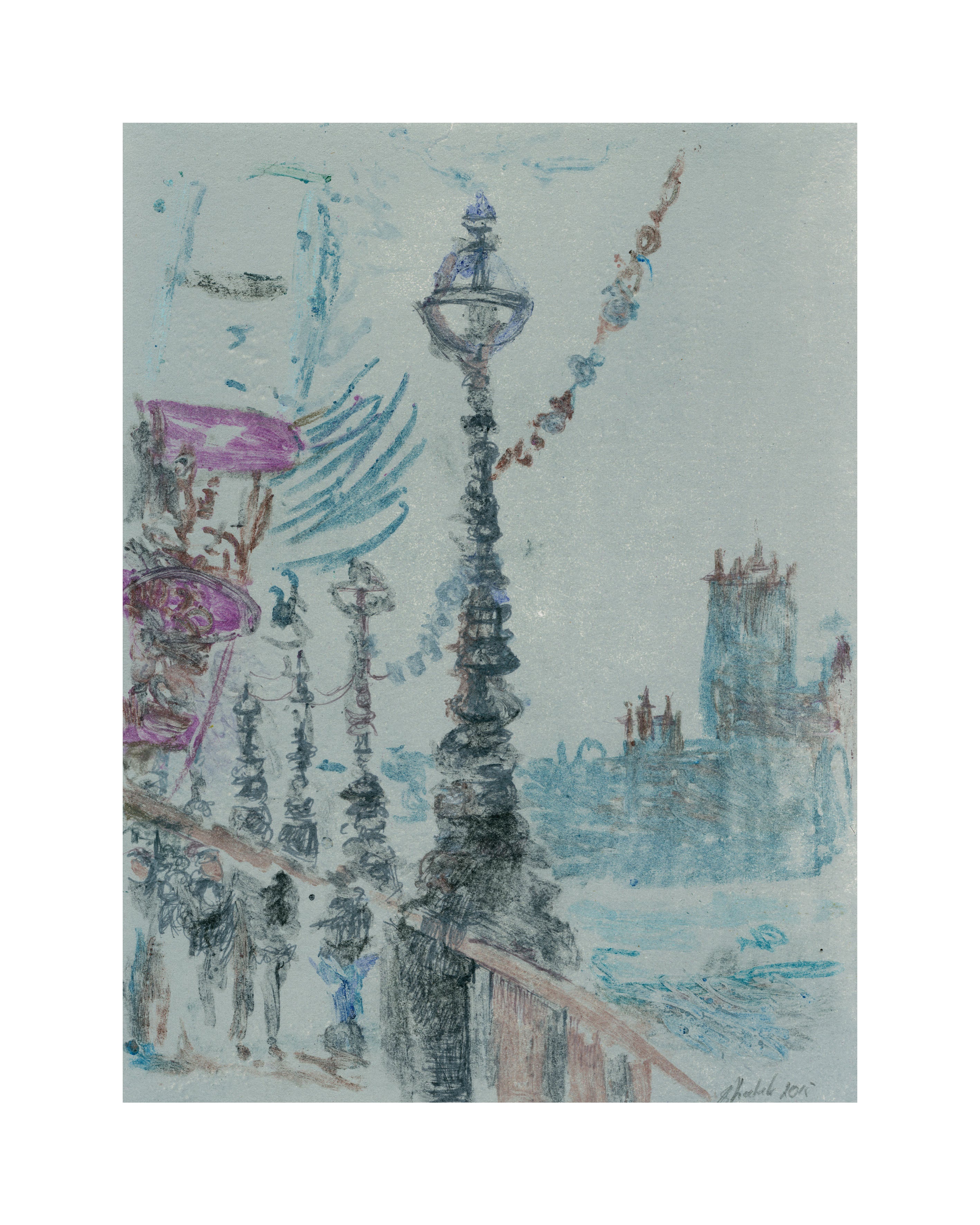 Thames Walk Print