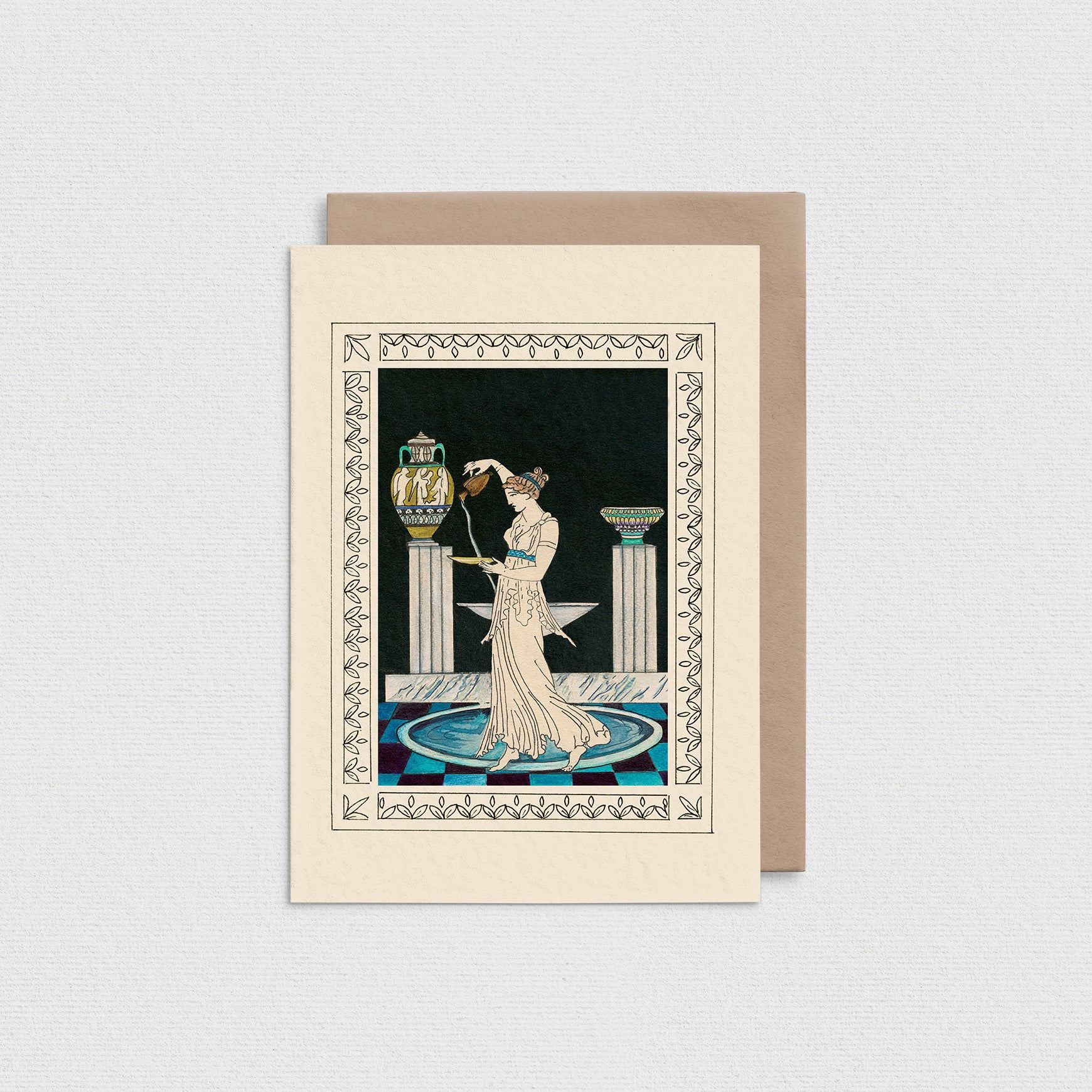 Water Nymph Greeting Card ST106-B2B