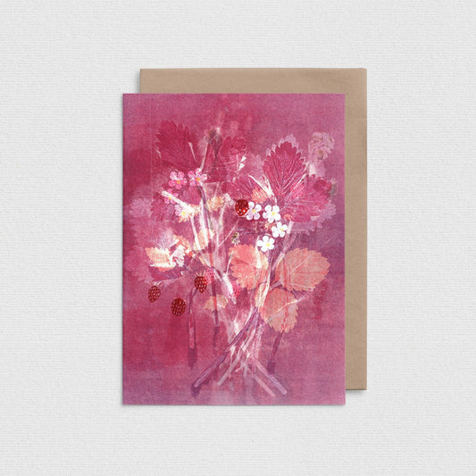 Wild Strawberry Card HB01-B2B