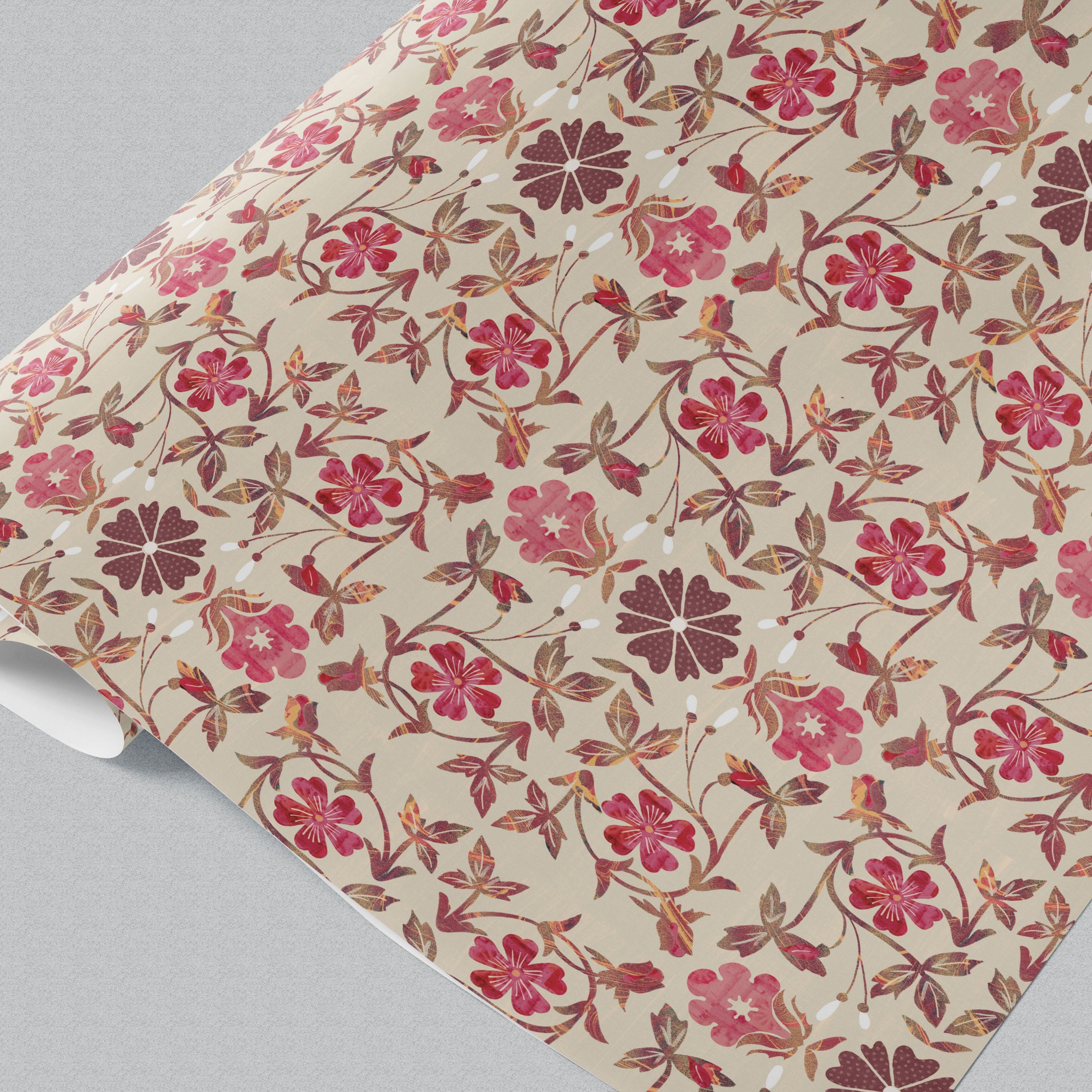 Rosewood Fable Flora Wrapping Paper (GWM123)
