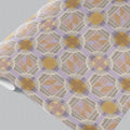 Ochre Solar Weave Wrapping Paper (GWM120)