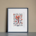 Two Birds Etching