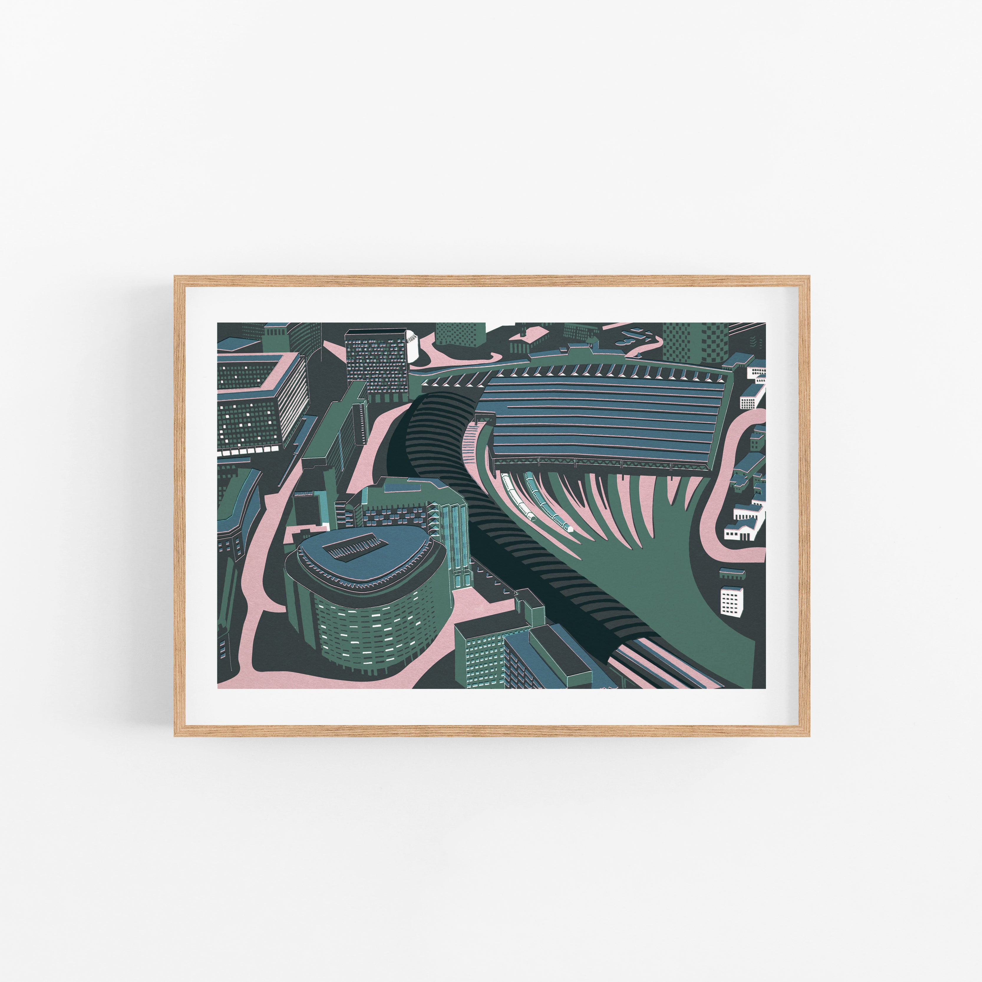 Waterloo Station Print