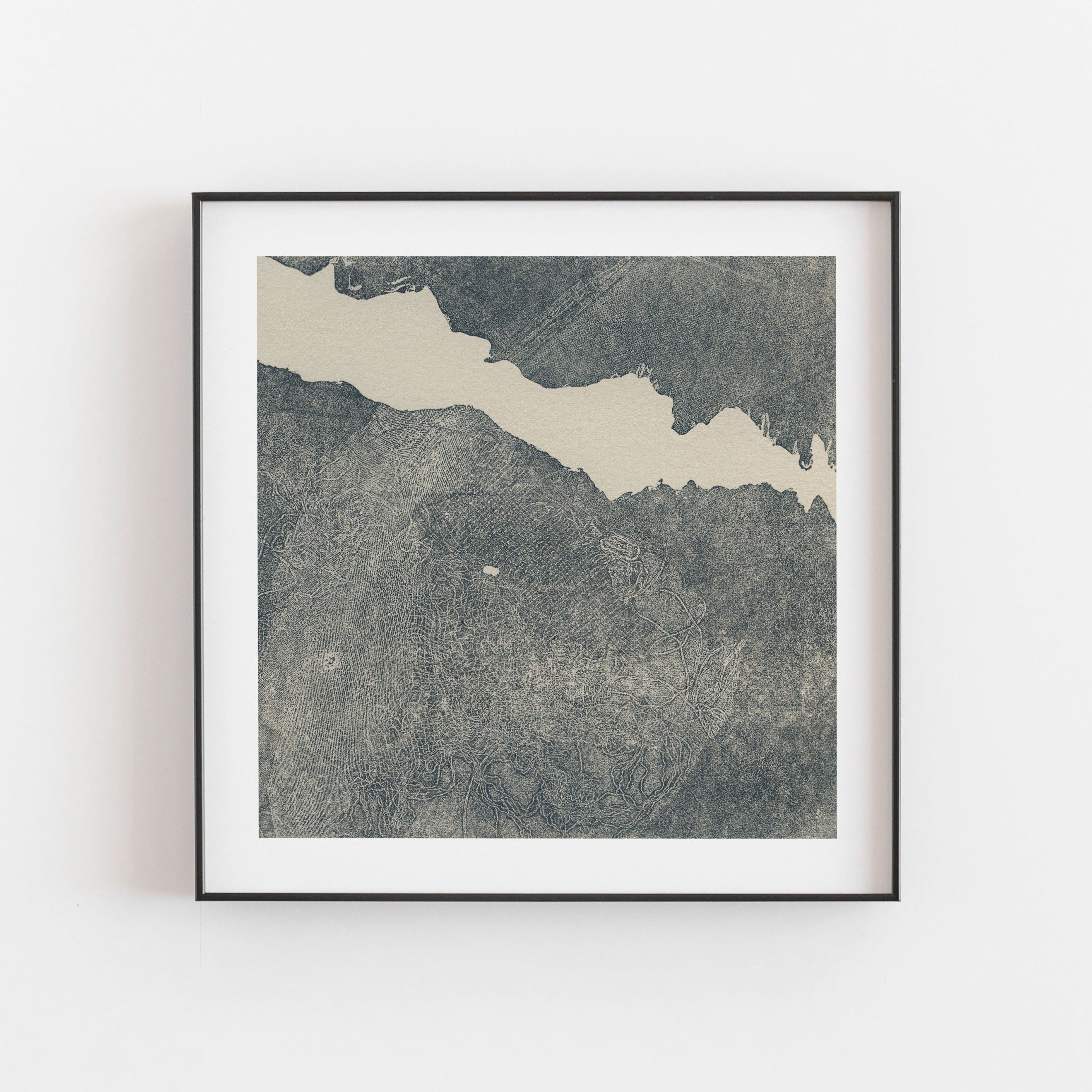 Riverbed Low Tide Print